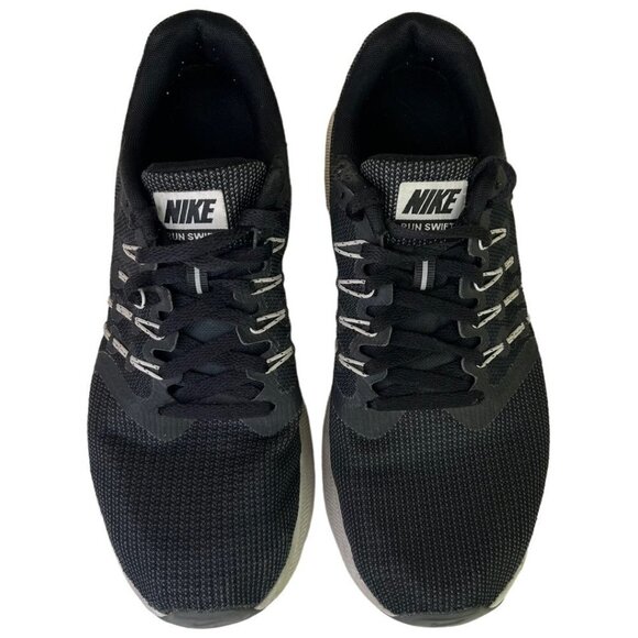 Nike Womens Run Swift Running Shoes Size 7.5 Black White Outdoor Hiking Athletic - Picture 4 of 11